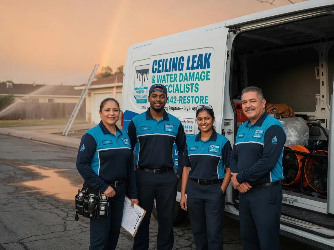 Ceiling Leak Cleanup company in Bard, NM