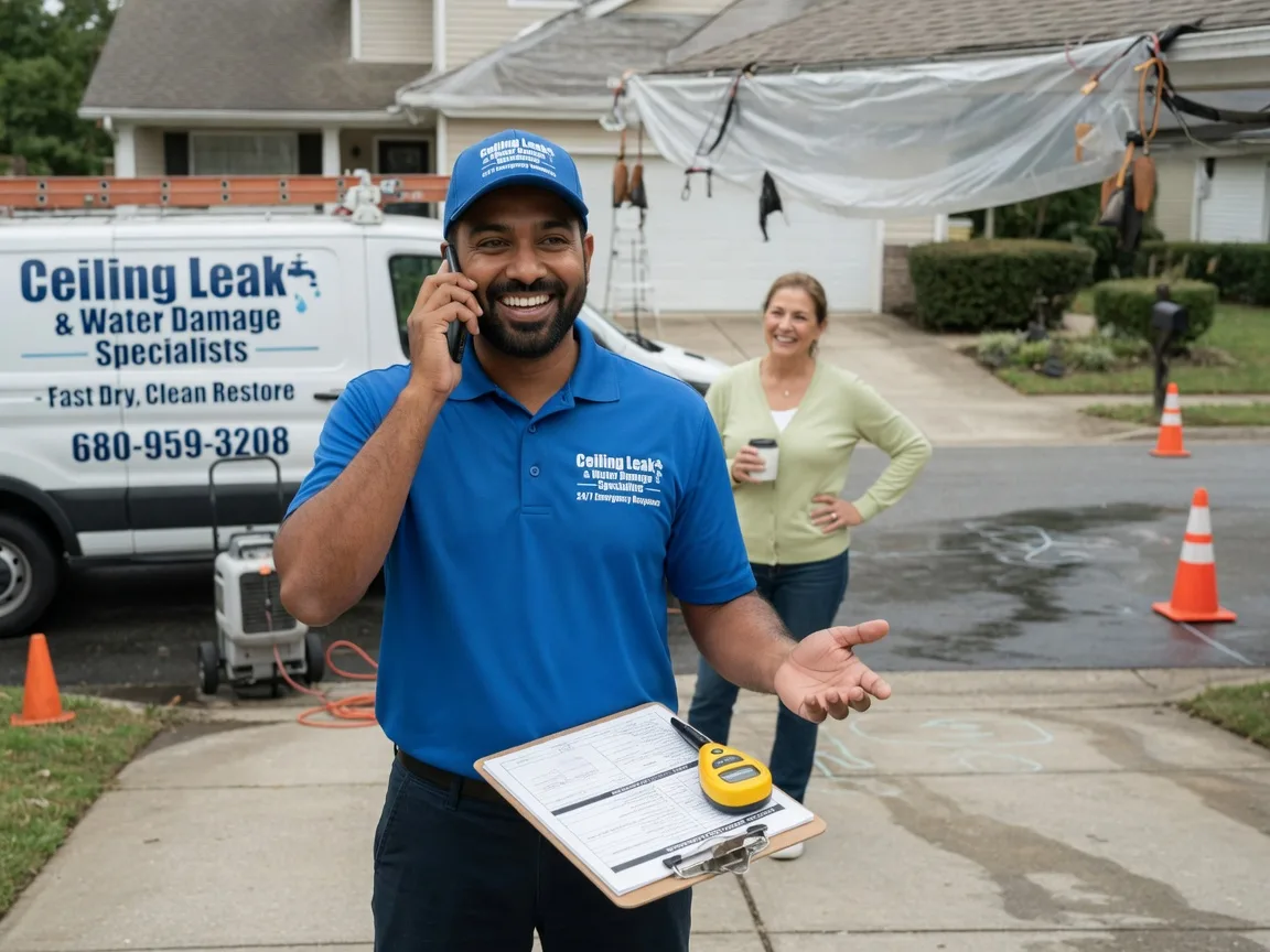 Ceiling Leak Cleanup Bard, NM FAQs
